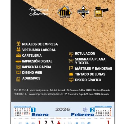 Calendario de Pared