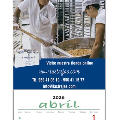 Calendario Imán 10x27